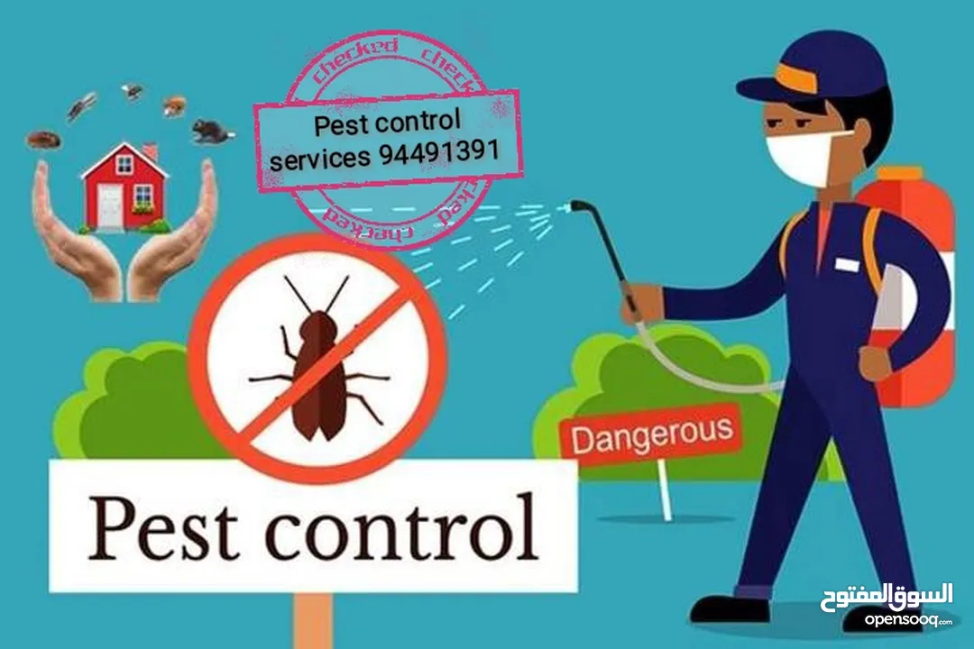 Pest control service's & fogging also have..