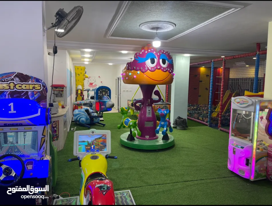 العاب ملاهي اطفال داخليه ومنتزهات ومطاعم