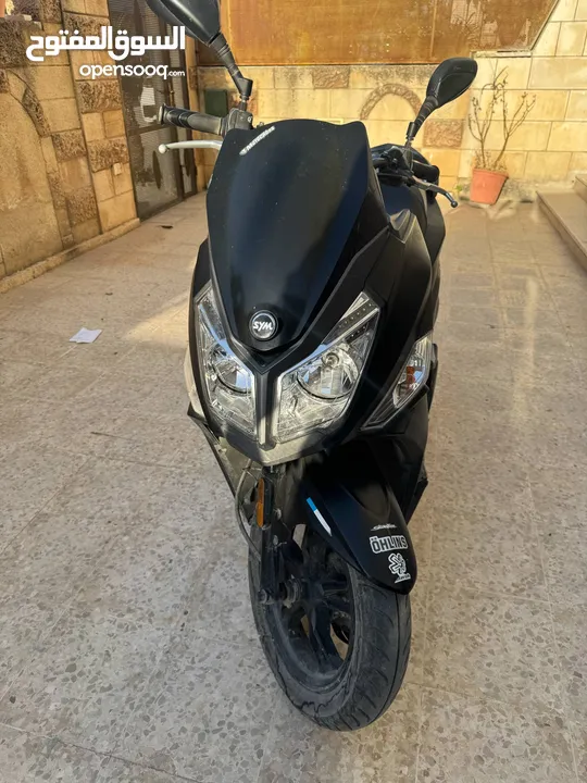 مطور 125cc Sym jet 14  موديل 2018 جديد نظيفة شركة