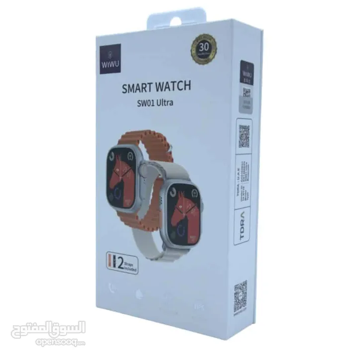 ساعة رياضيه الترا سبورتس ساعة ذكية من شركة WiWU SW01  Ultra Sports Smart Watch from WiWU SW01