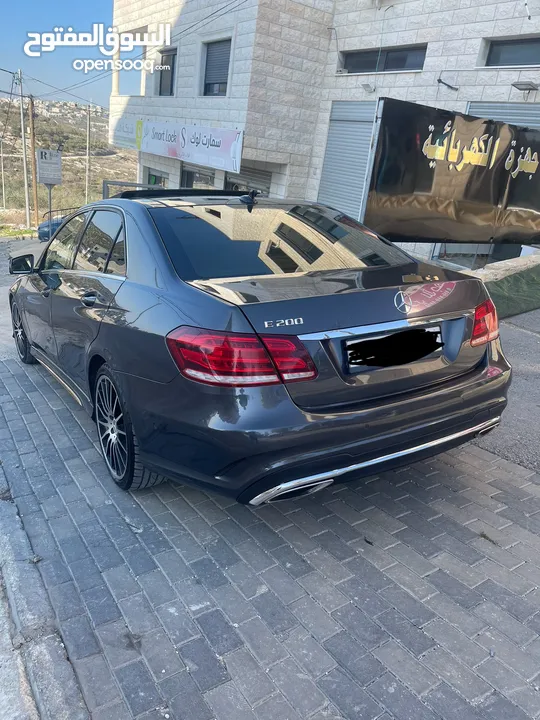 مرسيدس E200 بالنايلون وسعر حرق