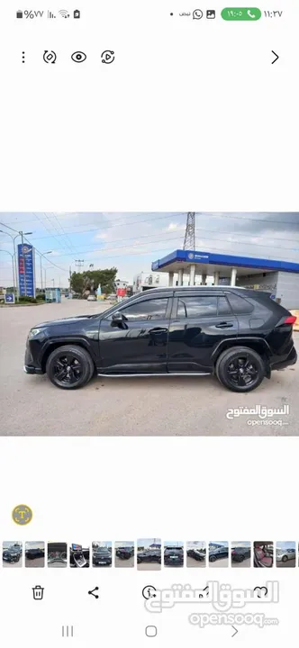تويوتا راف فور 2021 فحص واحد جيد وارد شركه  لون اسود ملوكي بسعر مغري وحرق وقابل للبدل