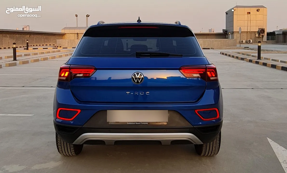 1400 سي سي VW t-roc  موديل 2023 كفالة لغاية 2027 صيانة مجانية لغاية 75 ألف كم