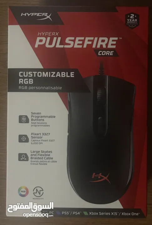 HyperX Pulsefire Core RGB Gaming Mouse