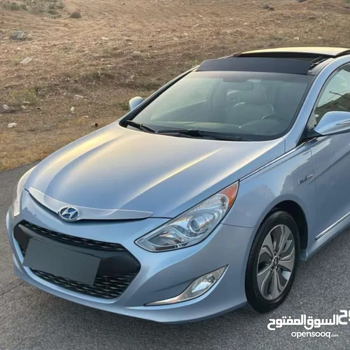 هيونداي سوناتا 2015 وارد الوكالة مالك واحد بحال الشركة أعلى صنف ممشى قليل 7 جيد