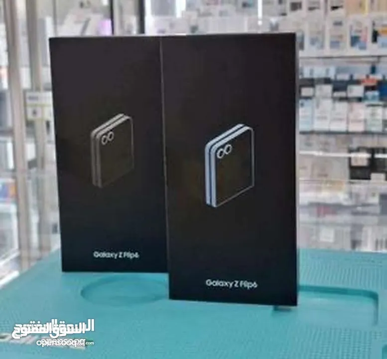 جلاكسي زد فليب 6 5G جديد افضل كفالة الوكيل الرسمي جميع الالوان // Z Flip 6 5G 256/512