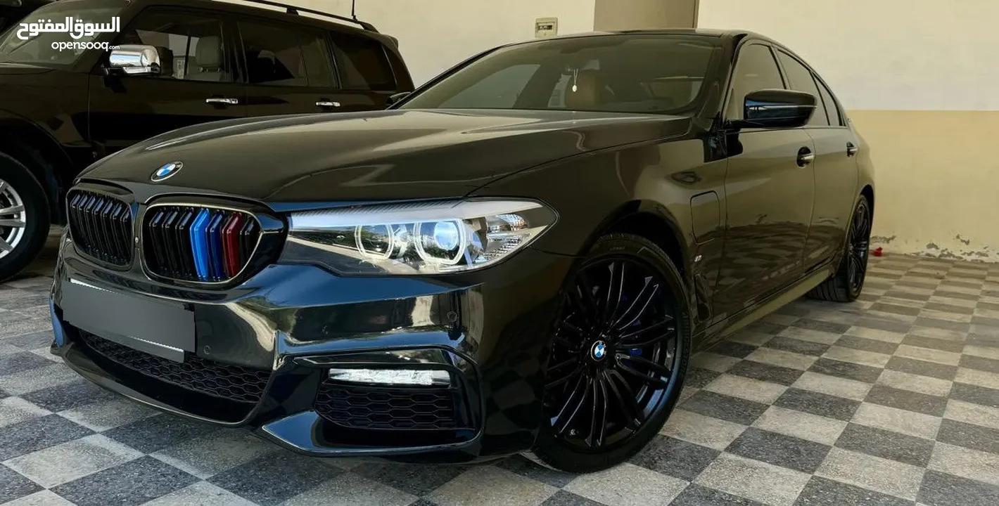 BMW 530e     Original black edition    2018   فحص كامل