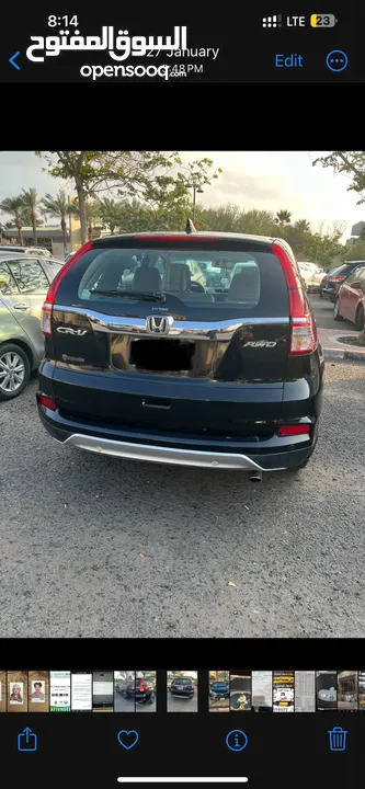 Honda CRV 2015 excellent condition