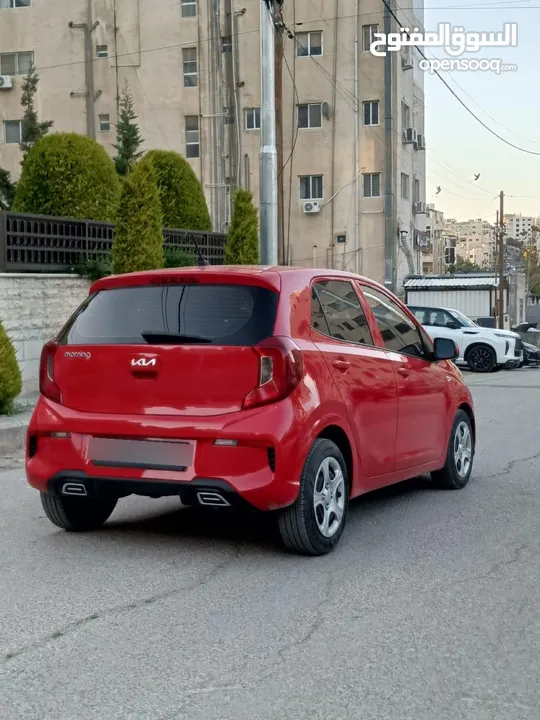 كيا مورنينج موديل 2022 فحص كامل جمرك حديث لون احمر ماتور cc1000