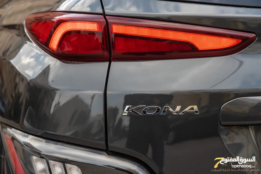 Hyundai kona 2022 Full electric   السيارة وارد و كفالة الشركة و قطعت مسافة 15,000 كم فقط