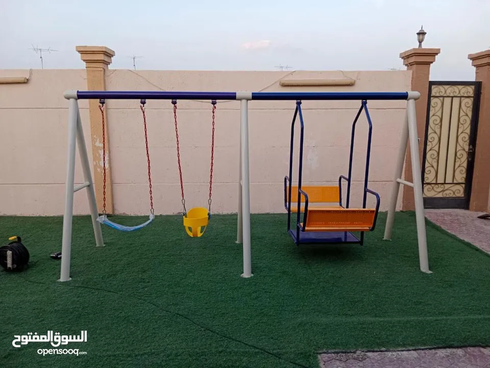 ألعاب مرجيح وزحليق جميع المقاسات  وتركيب جميع الالعاب الخشبية الحدائق مرجيحة وزحليق بمقاساتها