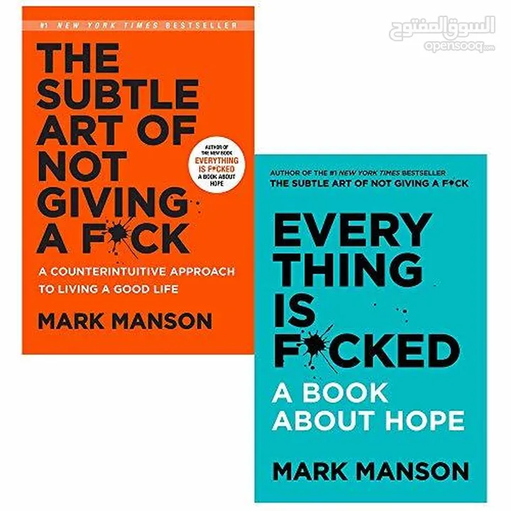 The Subtle Art of Not Giving a Fck' and 'Everything Is Fcked' Books