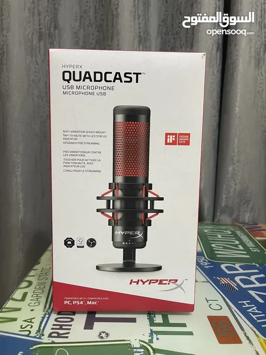 مايك هايبر اكس / mic Hyperx Quadcast