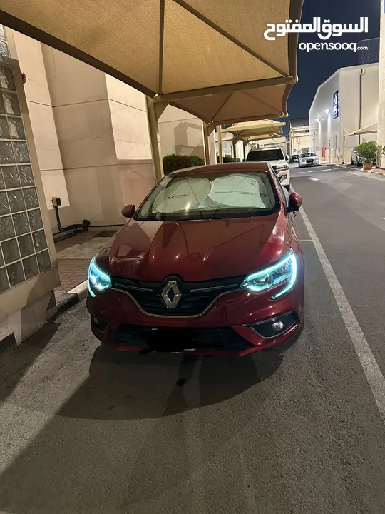 رينو ميجان 1600 سي سي 29 الف كيلو موديل 2020 صبغ وكالة Renault Megane 1600cc, KM 29000 model 2020