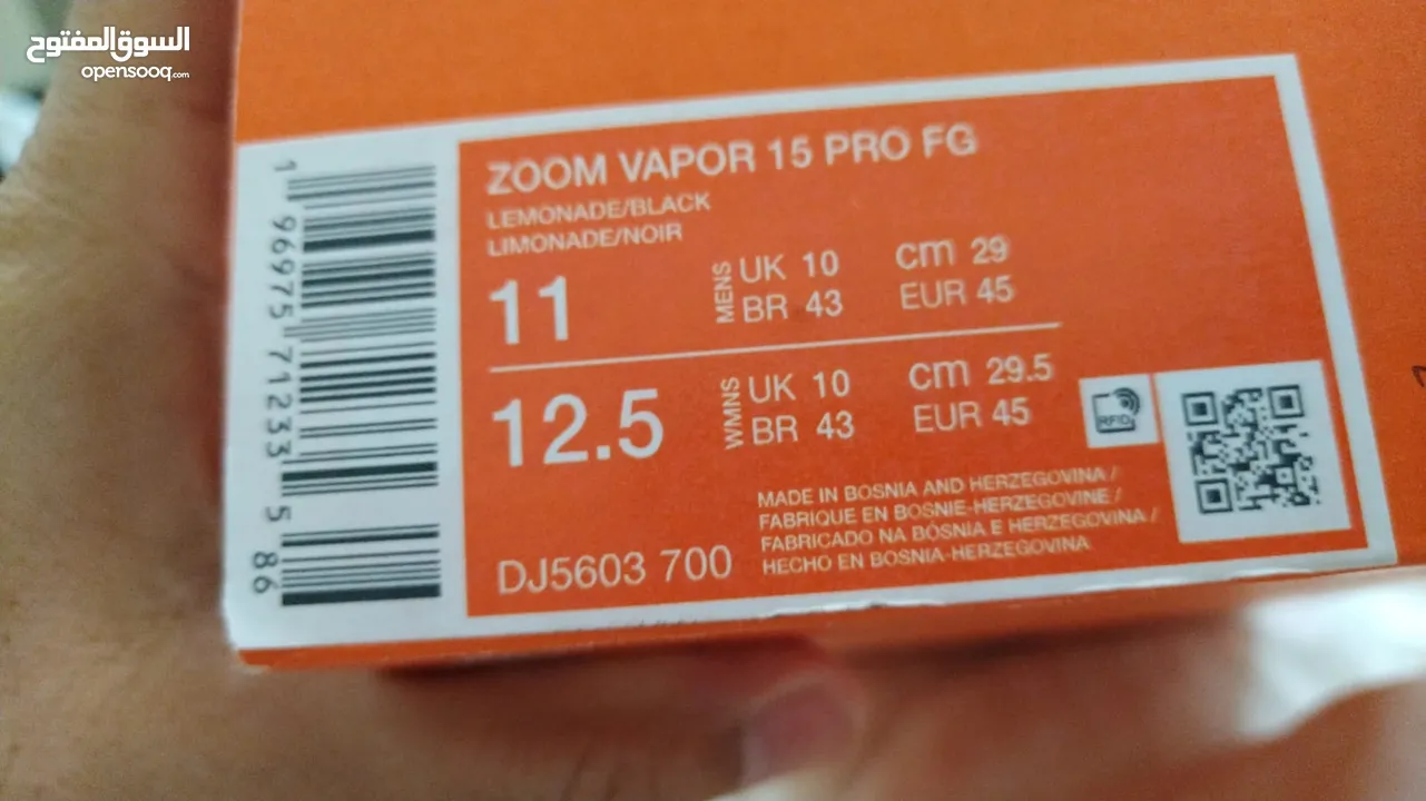 Nike mercurial vapor 15 air zoom pro