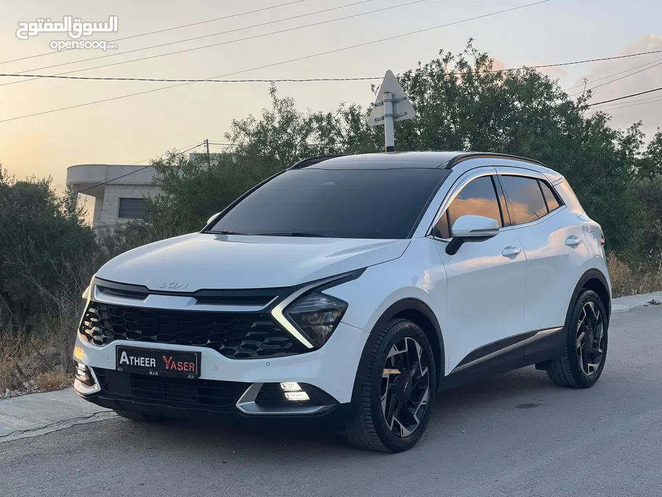 كيا سبورتاج هايبرد 2023/22فل الفل الفل عداد قليل اصلي