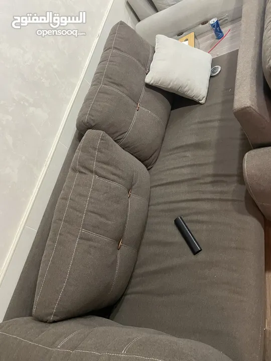 طقم كنب امريكي +طقم كورنر بحاله جيده