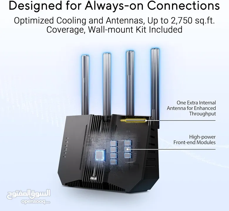 ASUS RT-BE92U BE9700 Tri-Band WiFi 7 Router