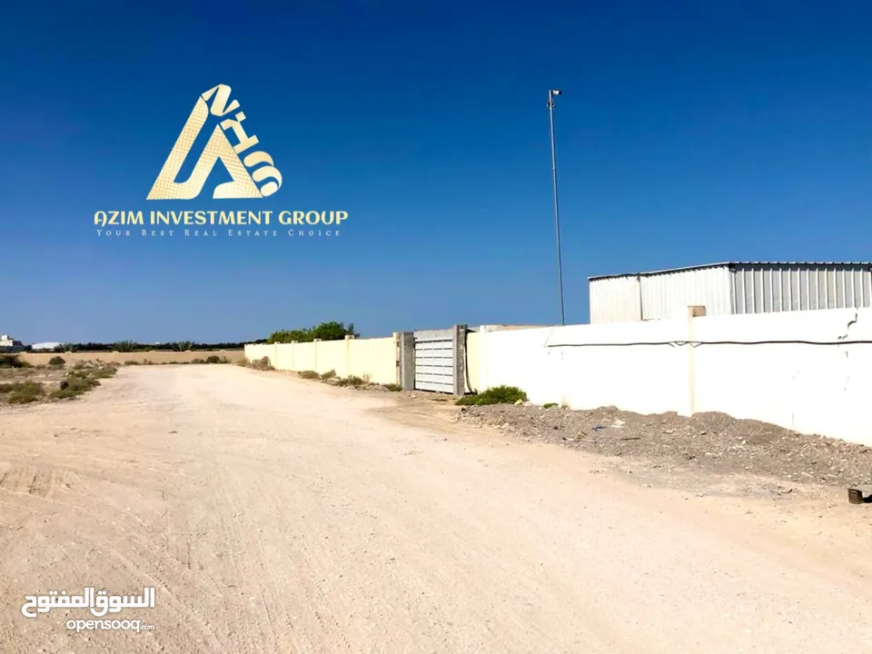 Land for rent in Barka Industrial area(11000sqm)