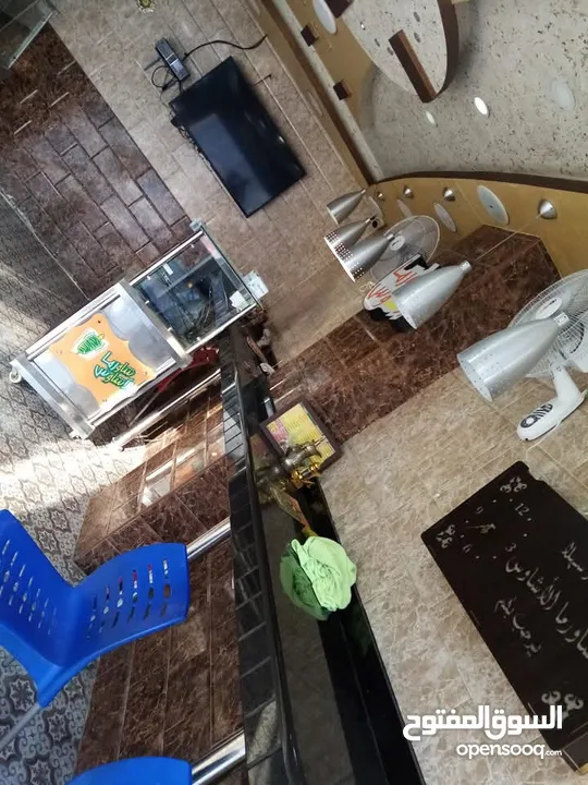 عدد مطعم كامله شبه جديده
