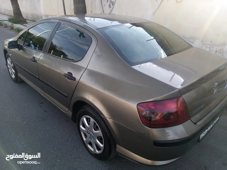 بيجو 407  بحالة الوكالة إستعمال شخصي  ترخيص سنة وتامين سنة السيارة نخب النخب محرك ممتاز جير ممتاز