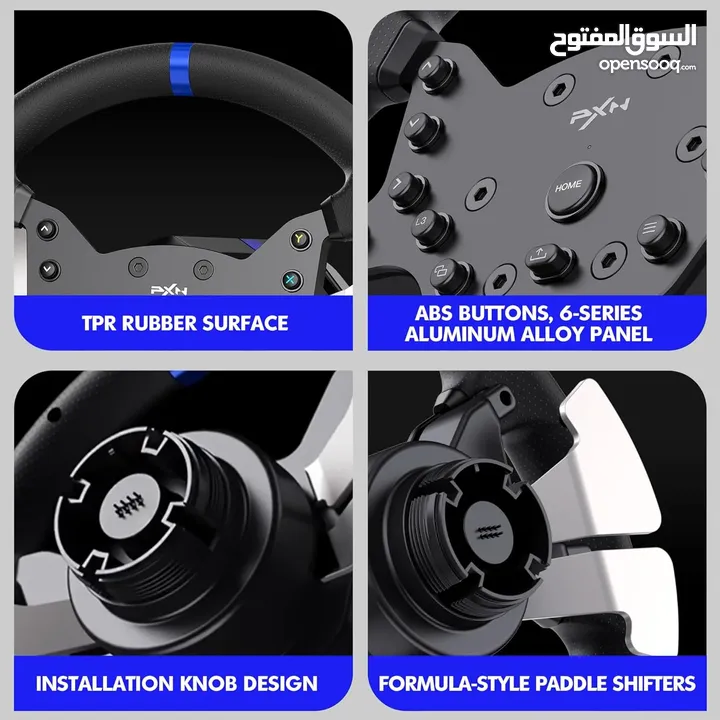 PXN V99 Gaming Racing Wheel, Driving Force ستيرنج بي اكس ان بعطيك شعور حقيقي بالسيارات
