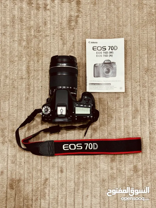 Canon EOS 70D  18-135 Lens kit