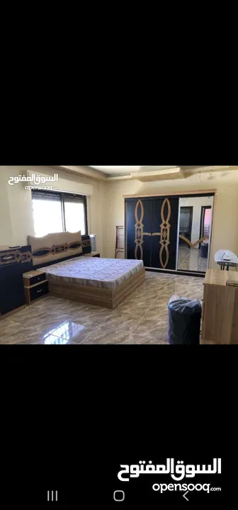 شقه مفروشه للابجار الزرقاء الجديده