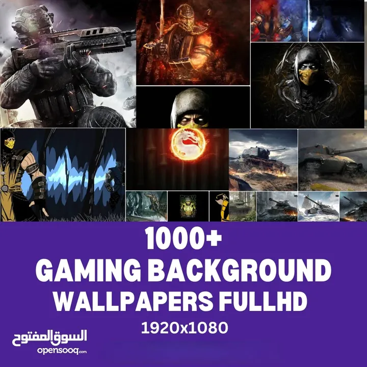 1000+ Gaming Background Wallpapers FullHD