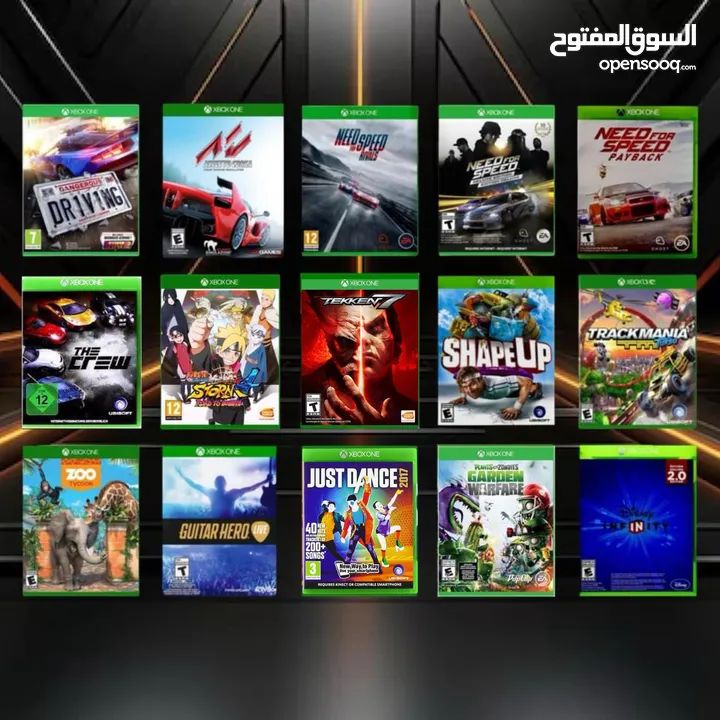 Xbox series & one Game Cd’s أقراص ألعاب إكس بوكس سيريس & ون