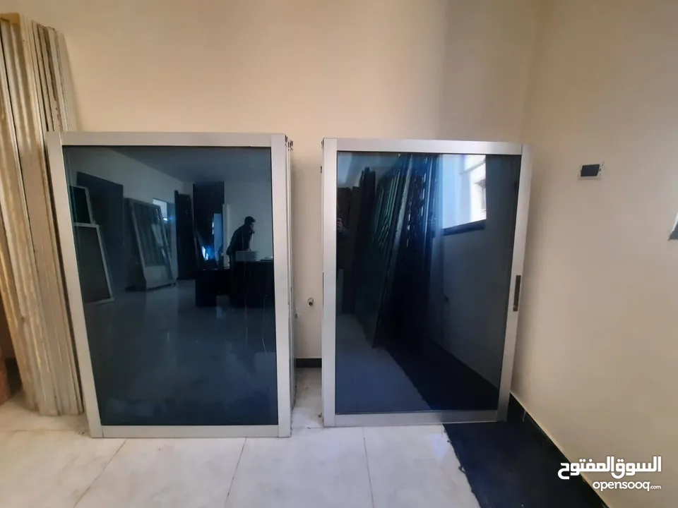 شبابيك دبل جلاس بحال الوكاله عدد 10 200*150