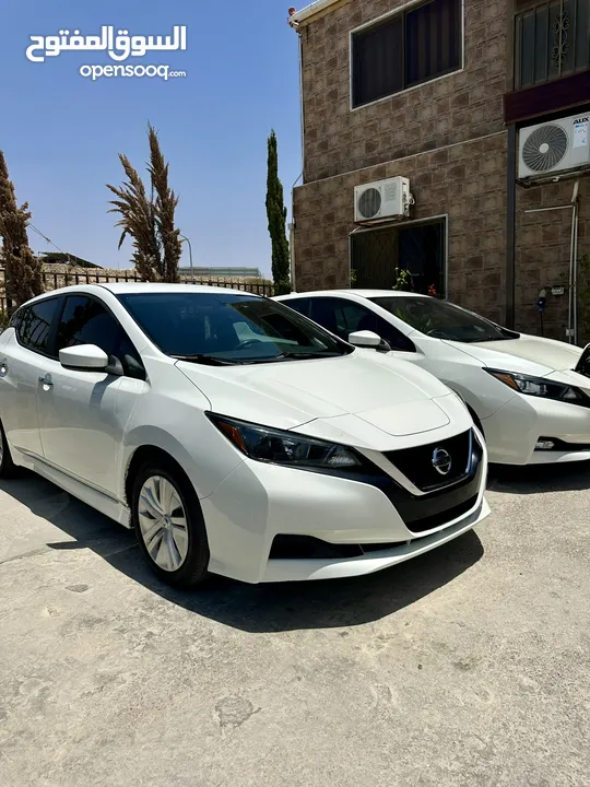 Nissan Leaf 2019 كلين تاتيل فحص كامل بحالة الوكالة