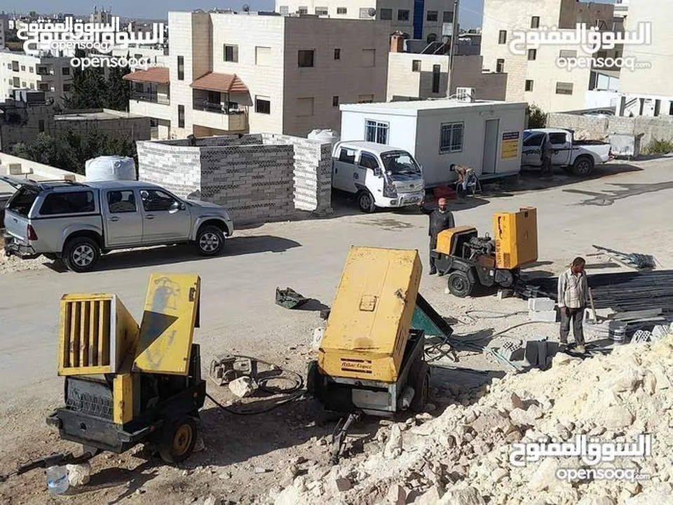 كمبريسات حفر لليجار حفريات عامه