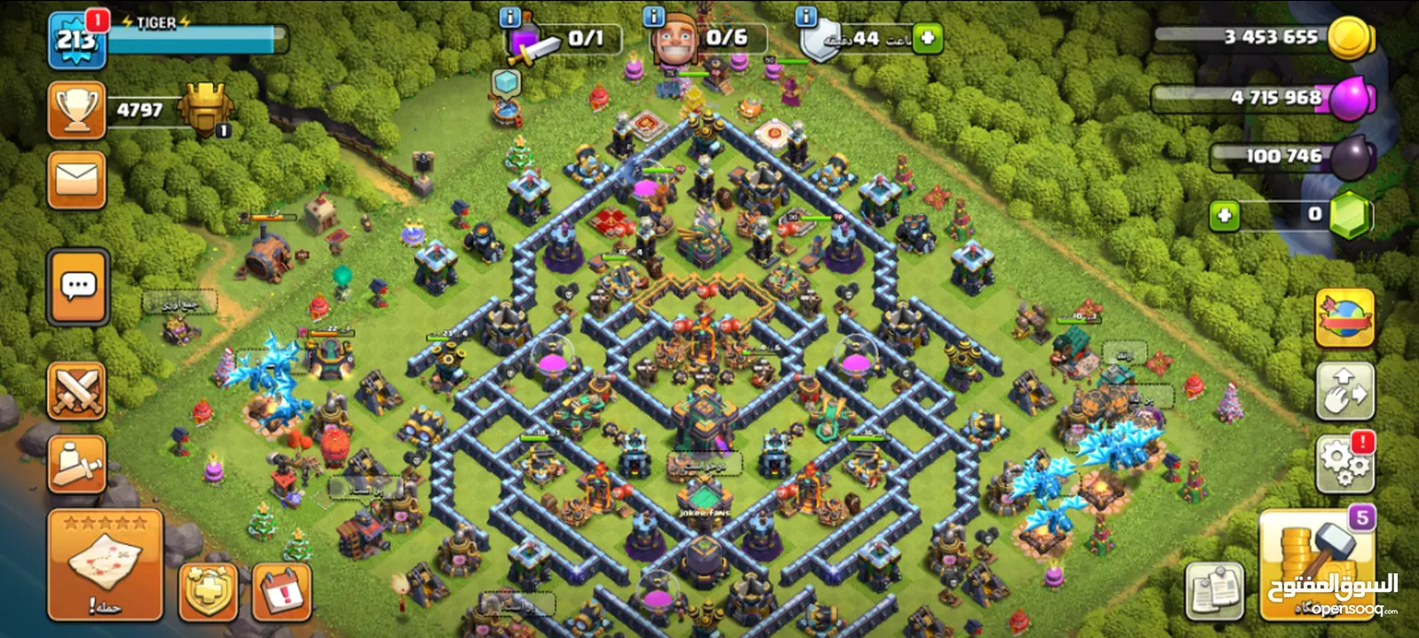 account clash of clans