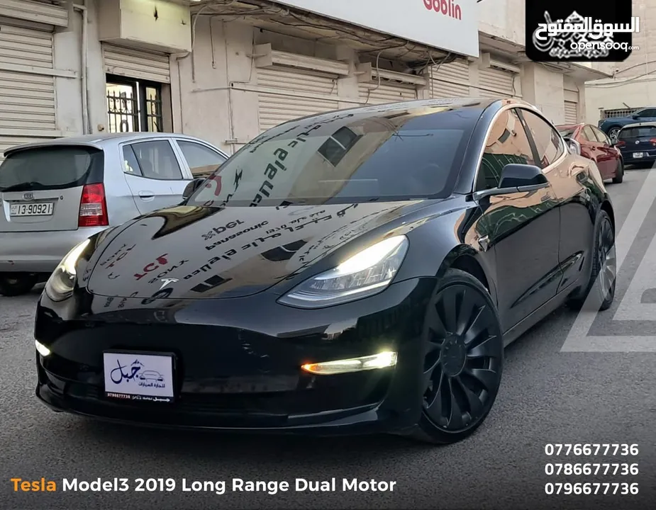 تيسلا 3 2019 لونج رينج Dual Motor كاش او اقساط