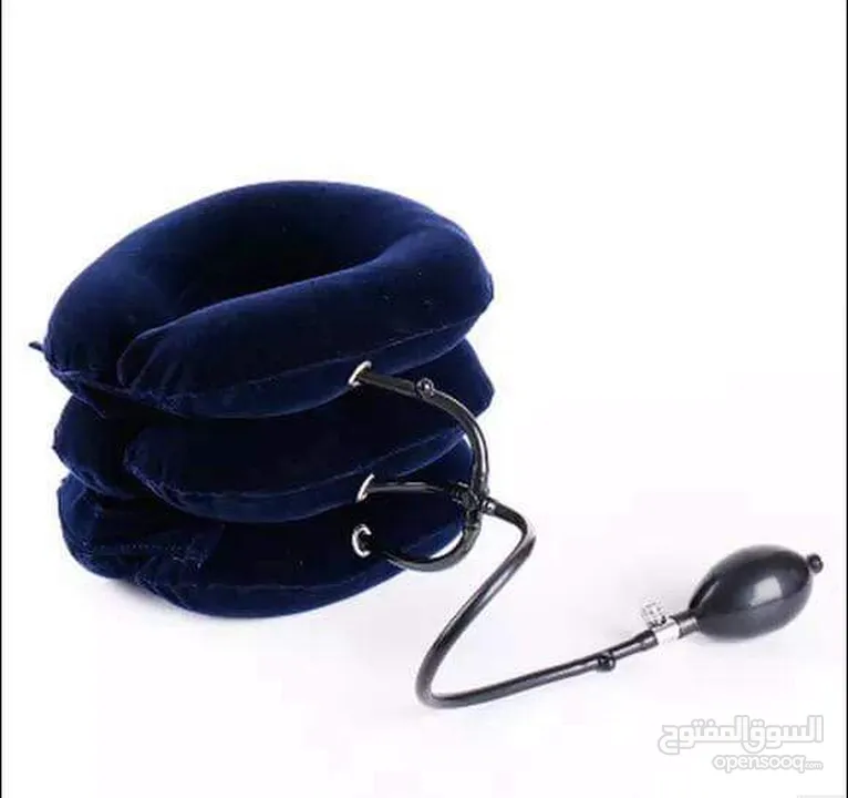 مخدة رقبة الهوائيه نفخ مخمل لاستقامه الفقرات و معالجة الام الرقبة مخده رقبه بالون الرقبة مسند مخدة
