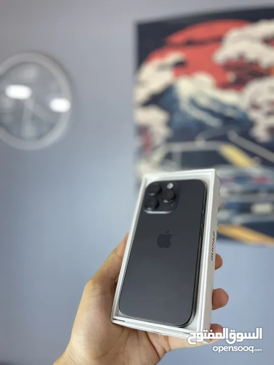 iPhone 16 Pro وكالة مع كرتونته شرق أوسط ذاكرة 128 جيجا بطارية 100 كفالته شغالة