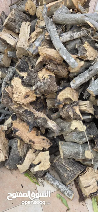 حطب مخلوط ناشف