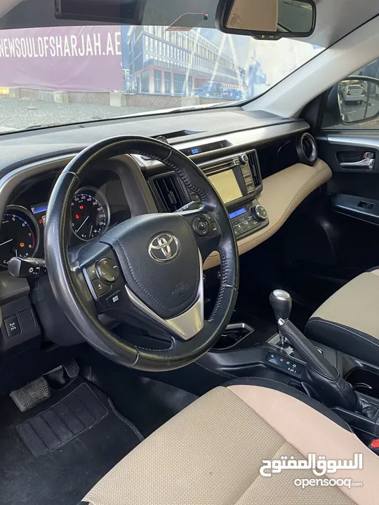 تويوتا راف فور / Toyota rav4/2018/خليجي/صبغة الوكالة