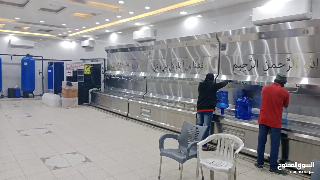تجهيز محطات تحليه المياه ومصنع كاسات الماء تعبئة وتغليف بكل انحاء الاردن بأسعار مناسبة للجميع