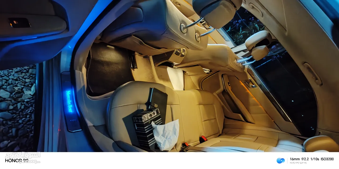مرسيدس E350 كيت63 موديل 2011 محول 2016 ومرخص في الشرطه