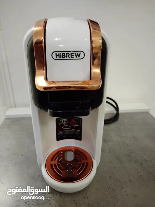 ماكينة صنع قهوي ماركة HIBREW تسوي حار وبارد