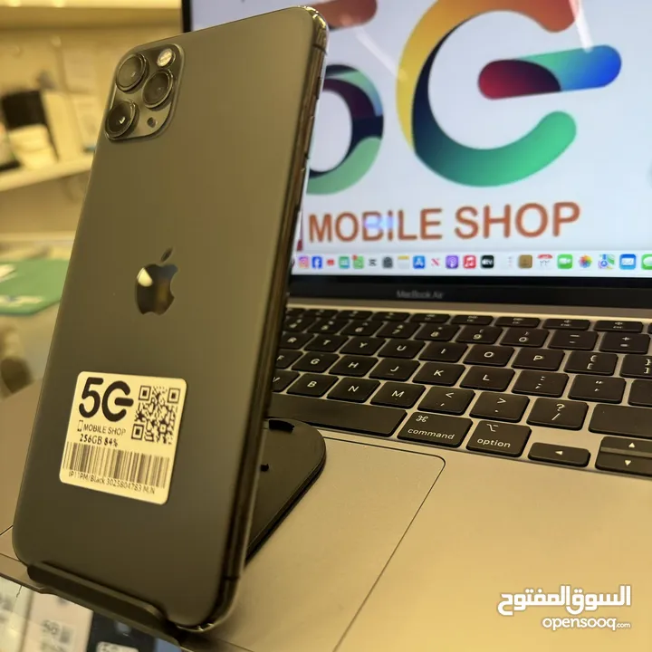 ‏iPhone 11 Pro Max 256GB battery 96%  ايفون 11 برو ماكس ذاكرة تخزين 256 جيجا بطارية 96٪