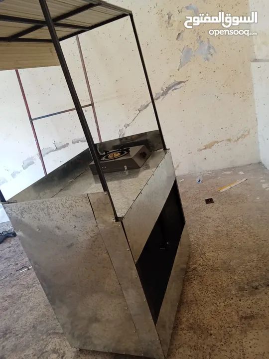 عربية ذره ومشروبات ساخنه جديده لم تستعمل نهائيا للبيع