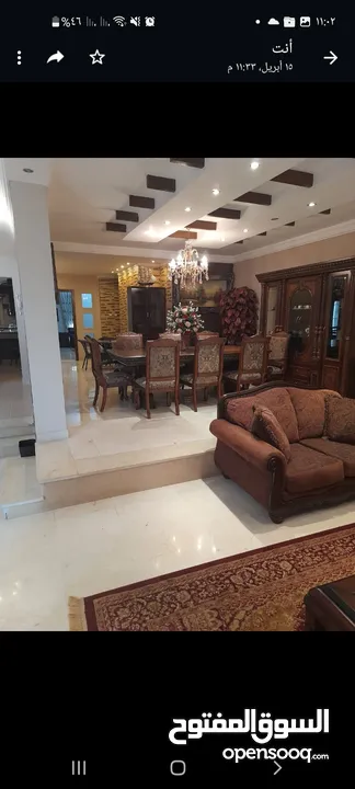 فيلا مفروشه للايجار في دابوق