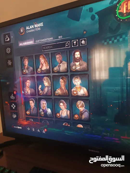حساب dead by daylight للبيع