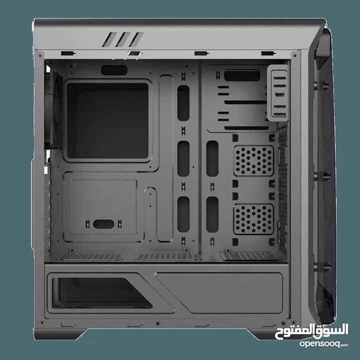 كيس جيمنغ  من جيماكس مضيئ رجب تصميم رهيب GAMEMAX Starlight BK Case Gaming