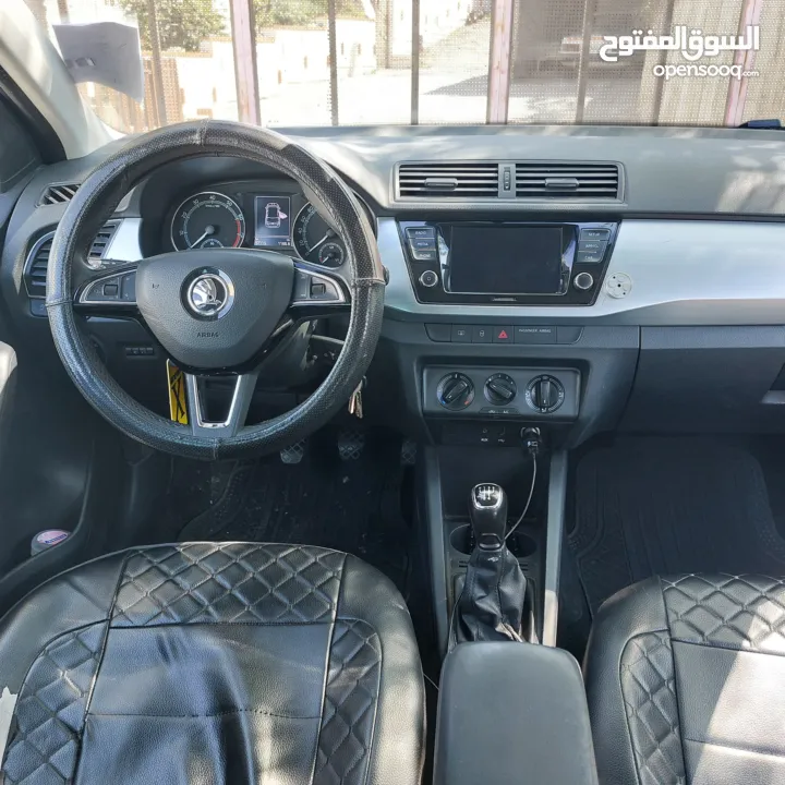 سكودا فابيا للبيع بسعر مغري وعداد منخفض