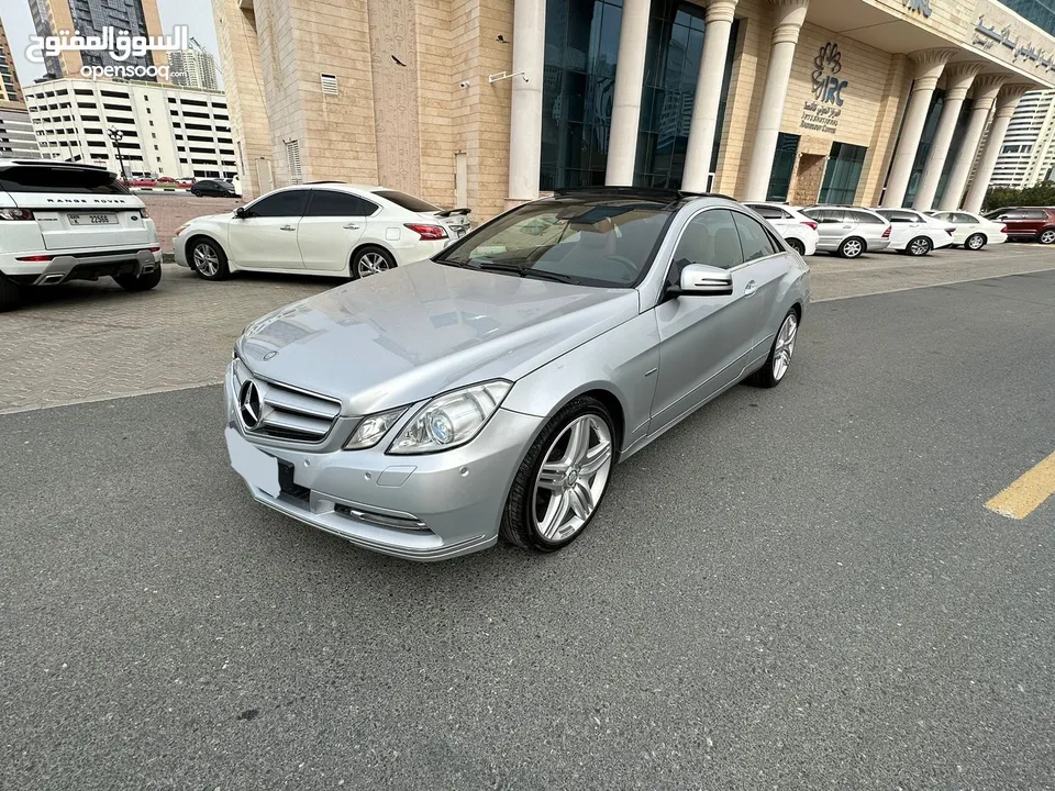 Mercedes E250 2011 GCC full option free accident company paint second owner no issues