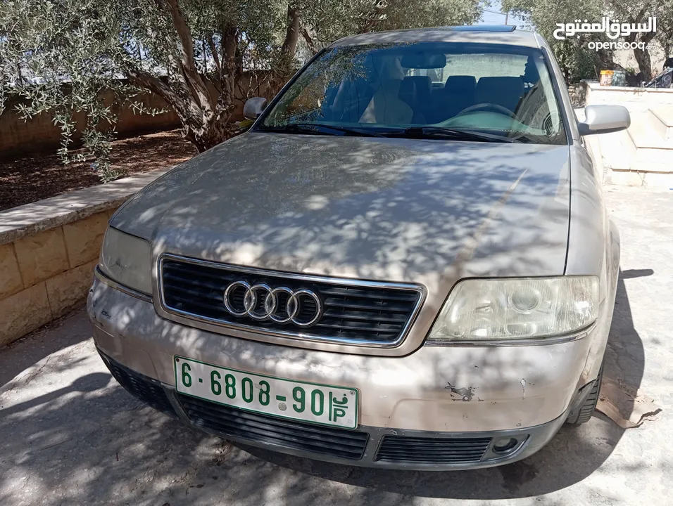 أودي a6 2400 موديل 2002  للبيع السعر على 25000على نقدي الله يبارك لصاحب نصيب